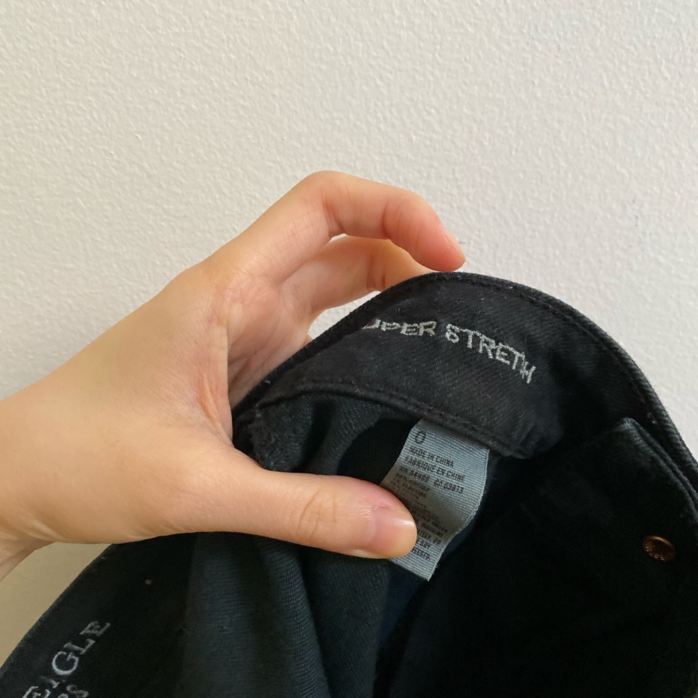 American Eagle Super Stretch Denim Mini Skirt 0 - Picture 6 of 7